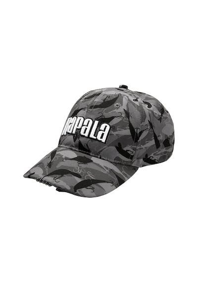 Rapala 5 Led Işıklı Camo Balıkçı Şapka