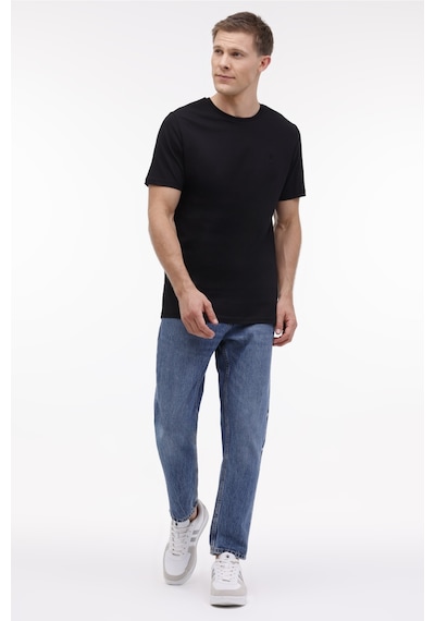 Lumberjack Mb Ct102 C Nk T-sh 4pr Siyah Erkek Kısa Kol T-shirt Siyah