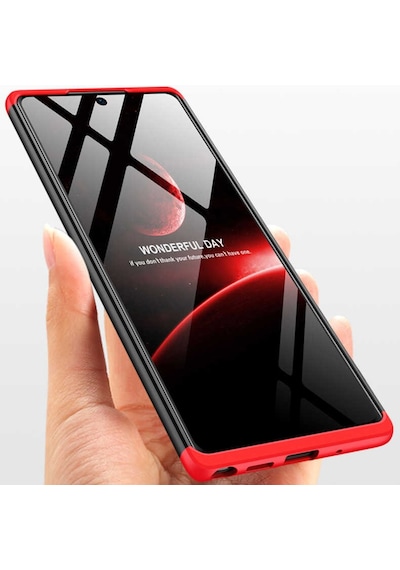 Samsung Galaxy Uyumlu Note 20 Kılıf Zore Ays Kapak-Siyah