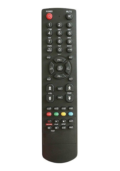 Magbox Mercury Full Hd Mini Uydu Alıcı Kumandası