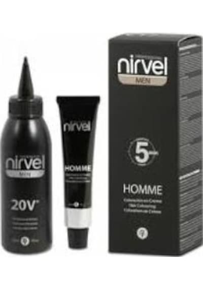 Nirvel Men Saç Boyası Siyah 30 ML + Oksidan Goldwell Men Reshade Bn
