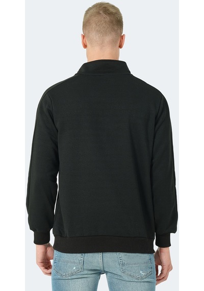 Slazenger SAMMY Erkek Sweatshirt Siyah