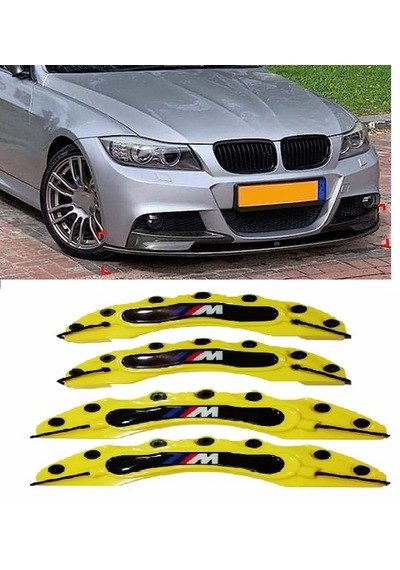 Bmw E90 ///m Sarı 17-18-19 Janta Uyumlu 4.lü Kaliper Kapagı