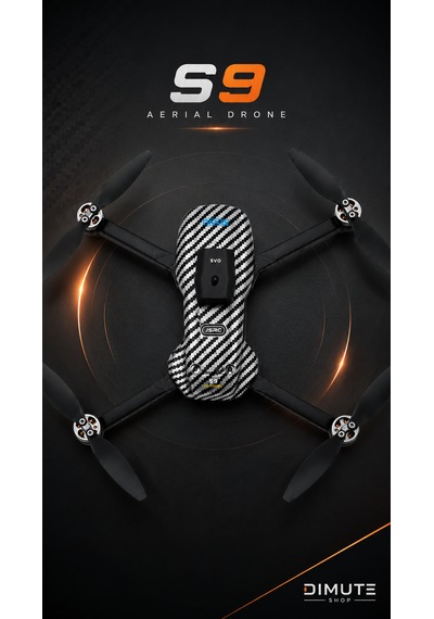 S9 Aerial Drone Hd 4k Kamera Brushless Motor 3000mah Batarya