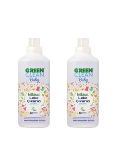 U Green Clean Baby Bitkisel Leke Çıkarıcı 2 x 1000 ML