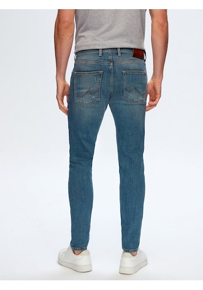 Ltb Dıego X Y Dar Paça Orta Bel Jean Pantolon 010095149016109 4114 Mavi