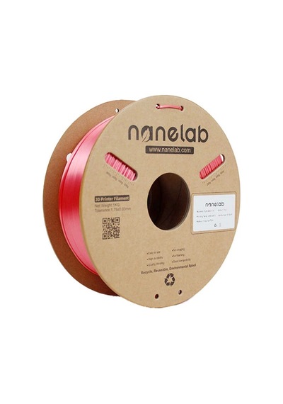 Nanelab Kırmızı Silk Pla Filament - 1.75mm - 1kg