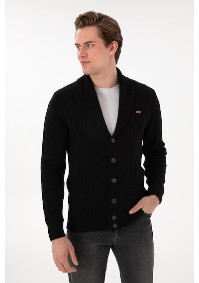U.s. Polo Assn. Erkek Siyah Hırka Triko 50297061-vr046 Siyah