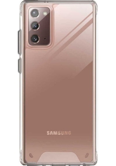 Galaxy Note 20 Kılıf Zore Gard Silikon Renksiz