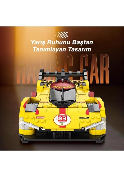 Reobrix Technic 11042 Ferrari 499p Araba Yaratıcı Yapı Blok Seti Building Blocks - 1370 Parça Reobrix Technic 11042 Ferrari 499p Araba Yaratıcı Yapı Blok Seti Building Blocks - 1370 Parça