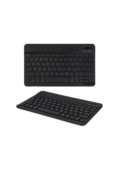 Hubrendy Tekno Kablosuz Klavye Ve Mouse Kombosu Bluetooth Uyumlu Sessiz Set