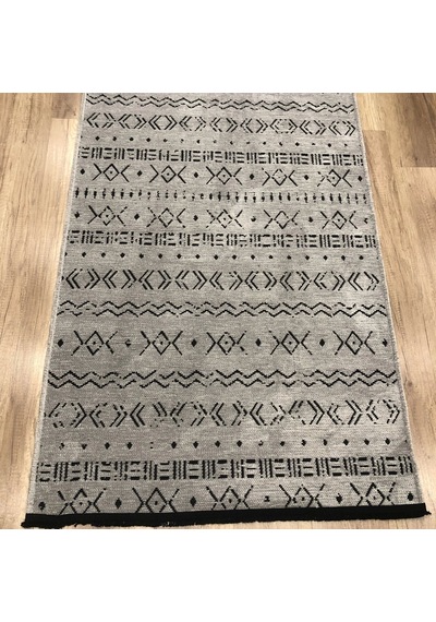 Hoom Rugs Prestij Eko 335 Açık Gri Dekoratif Yıkanabilir Kilim