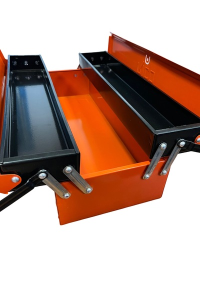 Katlanır 3 Gözlü Metal Takım Çantası 51 Cm 51 Cm