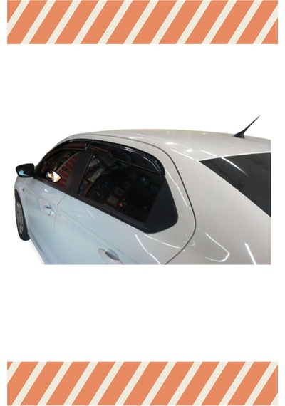 Citroen Eylese Tüm Modellerine Özel 4'Lü Mügen Tip Cam Rüzgarlığı