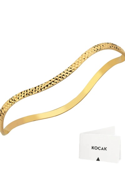 Koçak 22 Ayar 12 Gr Kristal Sarı Ajda Bilezik 22blz560