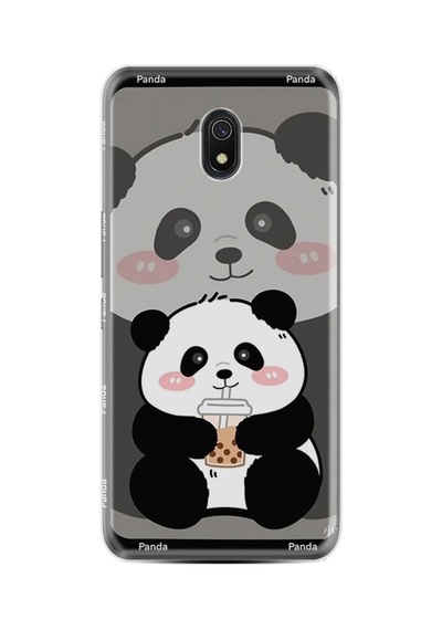 Xiaomi Redmi 8a Kılıf Boutique Baskılı Resimli Milkshake Panda Pcode -058