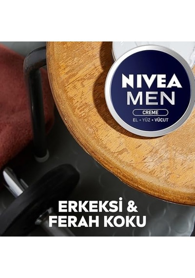 Men Erkek Nemlendirici Bakım Kremi 30 Ml, El, Yüz Ve Vücut Nemlendirici Krem, Hızlı Emilir, Yapışkan His Bırakmaz, E Vitamini