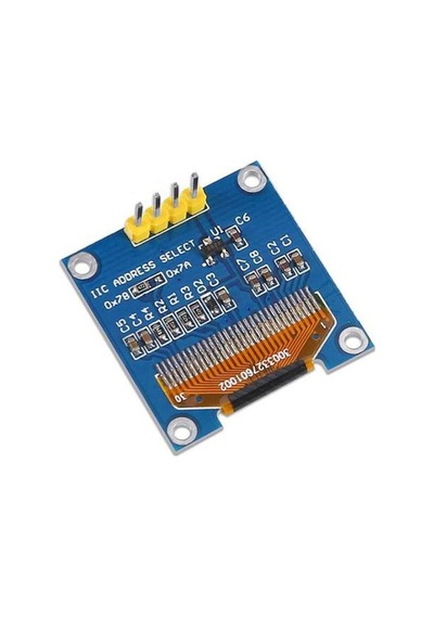0.96'' 128x64 Oled Grafik Lcd Ekran - Mavi