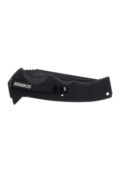 Schrade Usa Sentiment Folder Katlanır Aus-8 Çelik Kamp Çakı 1182624 Siyah