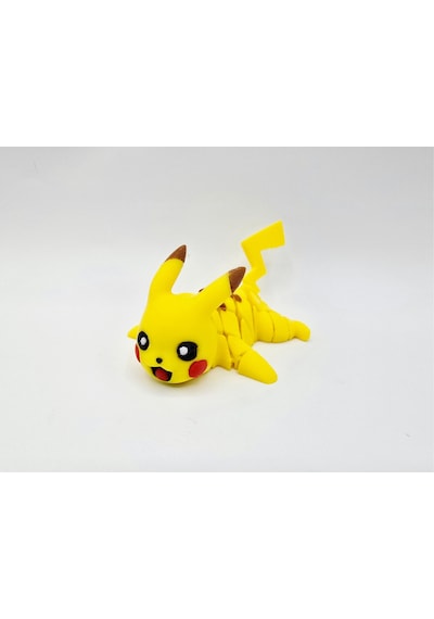 Hareketli Eklemli Pikachu Figür - Eğlenceli Ve Dekoratif Oyuncak 2li Set