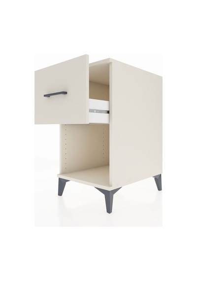 Kronos Komodin Tek Çekmeceli 44x59x80 Aytaşı-aytaşı Aytaşı
