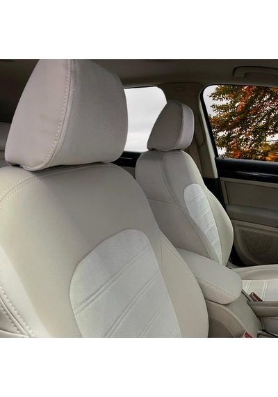 Skoda Superb Uyumlu Araca Özel Oto Koltuk Kılıfı 158482 Açık Bej