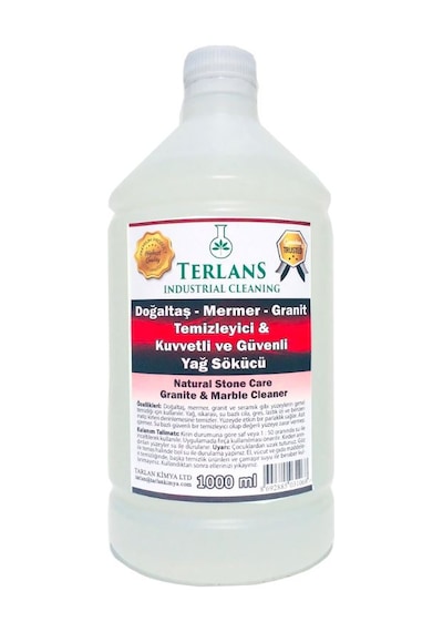 Terlans Doğaltaş Mermer Granit Temizleyici 1 L Terlans Doğaltaş Mermer Granit Temizleyici 1 L