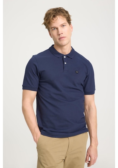 Kısa Kollu Polo T-shirt Lacivert Lacivert