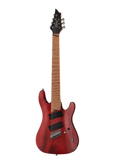 Cort Kx307ms Opm Elektro Gitar 7 Telli Open Pore Mahagony