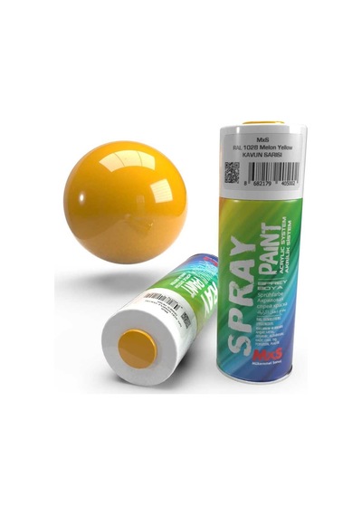 Mxs Ral 1028- Kavun Sarı - Sprey Boya / 400 ML