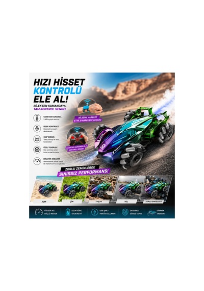 4wd Bilek Sensörlü Ve Uzaktan Kumandalı 360 Akrobatik Drift Arabası F/f R/c Uzaktan Kumandalı Akrobatik Araba - 885812089 Diğer 4wd Bilek Sensörlü Ve Uzaktan Kumandalı 360 Akrobatik Drift Arabası F/f R/c Uzaktan Kumandalı Akrobatik Araba - 885812089 Diğer