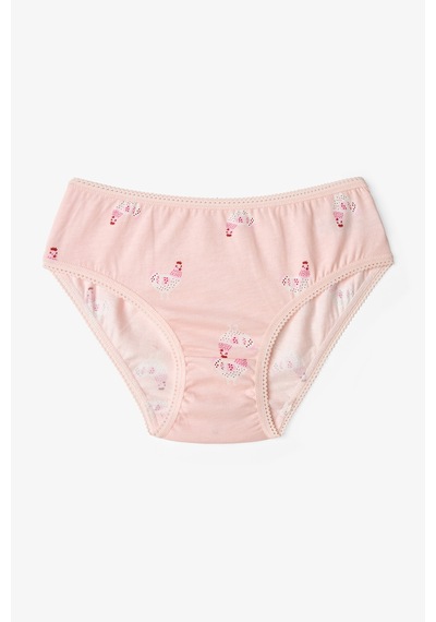 Penti Pembe Kız Çocuk Pinksheep Pamuklu 5'li Slip Külot