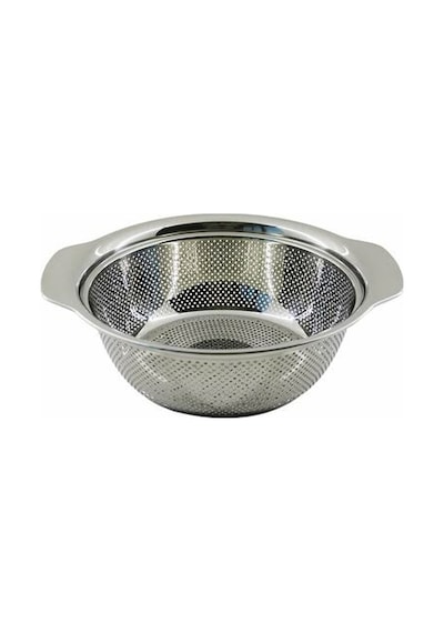 Metal Sepet Süzgeç 23 Cm Kulplu Mutfak Sebze Meyve Yıkama Ve Süzme Aparatı Çok Renkli
