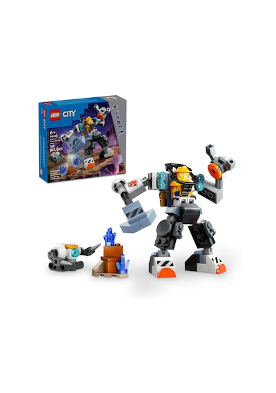 LEGO® City Uzay İnşaat Robotu 60428 6+ Yaratıcı Oyuncak Yapım Seti - 140 Parça