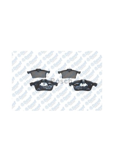 Bosch Fren Balatası On Wva 23832 Astra H 1.4.1.6.1.7cdtı.1.8.1.9cdtı.2.0 Turbo 03/04 A DV00-BOSCH 0986424707