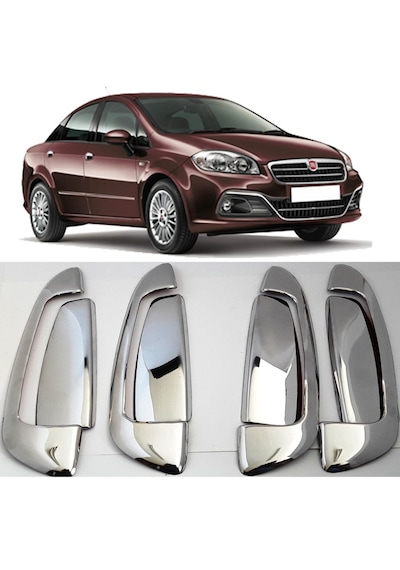 Fiat Linea Krom Kapı Kolu 8 Parça 2007 - 2018