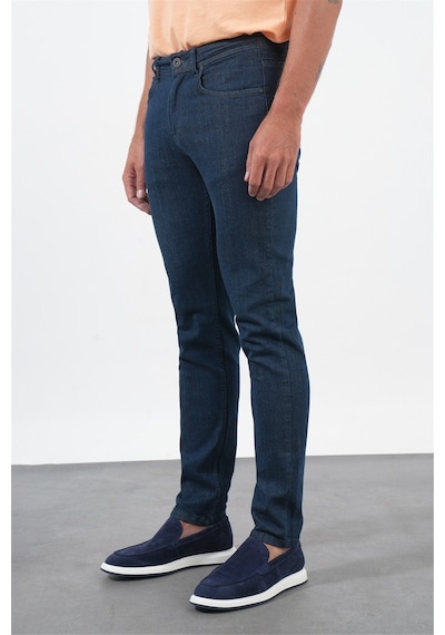 İmza Haki 5 Cep Slim Fit Pamuklu Denim Pantolon 1023260167