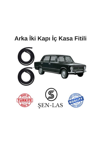 Fiat Murat 124 Şen-las Arka Iki Kapı Fitili Şl19107