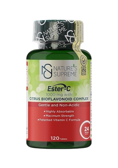Natures Supreme Ester-C 1000 Mg C Vitamini 120 Tablet Aromasiz