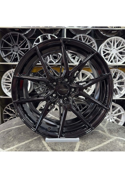 18" İnç 5x114.3 Arceo Marseille Siyah Jant Modeli