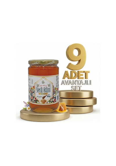 Afia Yedi İklim Süzme Çiçek Bal 9x850 Gr
