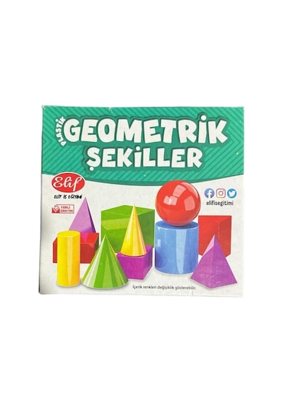 Bigibu 11 Parça Geometrik Şekiller Eğitici Geometrik Şekiller İlkokul Ve Okul Öncesi Eğitici Matematik Seti