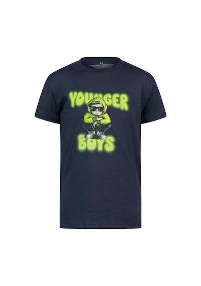 2as Aja Çocuk Baskılı T-shirt Lacivert 214 Lacivert