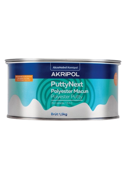 Akzonobel Puttynext Polyester Macun Yeşil 1,5 Kg 1.3 KG