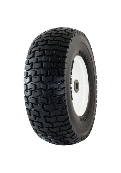 Lexroo 30326 Çim Biçme Makinesi Lastiği, Düz, 33 X 5-15 Cm Tekerlek Göbeği, 3/4 İnç Burçlar