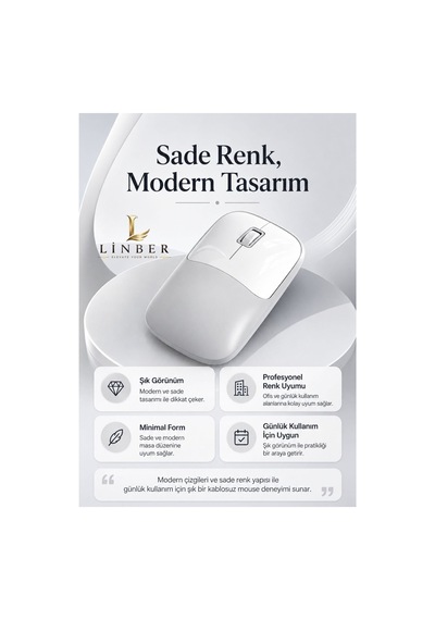 Şarjlı Kablosuz Gri Mouse Bluetooth + 2.4g Çift Modlu Type-c Şarjlı Sessiz Tuşlu Ergonomik Optik 1200/1600 Dpı Taşınabilir Mouse Çok Renkli Diğer Şarjlı Kablosuz Gri Mouse Bluetooth + 2.4g Çift Modlu Type-c Şarjlı Sessiz Tuşlu Ergonomik Optik 1200/1600 Dpı Taşınabilir Mouse Çok Renkli Diğer