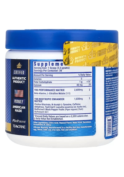 Ronnie Coleman Signature Series Yeah Buddy Sport Preworkout Aromasız