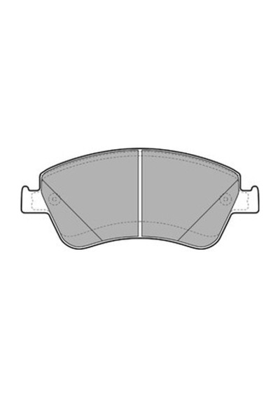 Toyota Corolla Uyumlu Sedan 1.4 D-4D 2006-2014 Delphi Ön Fren Balatası
