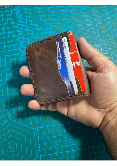 Deer Craft Timber Koyu Kahve Cüzdan Koyu Kahverengi