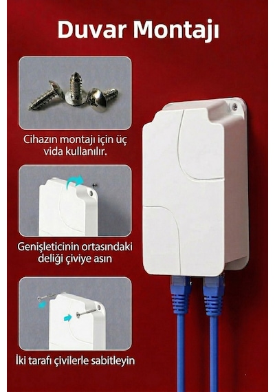 Dış Mekan Su Geçirmez Poe Genişletici 5 Port Extender Tekrarlayıcı Ip Kamera Çoğaltıcı